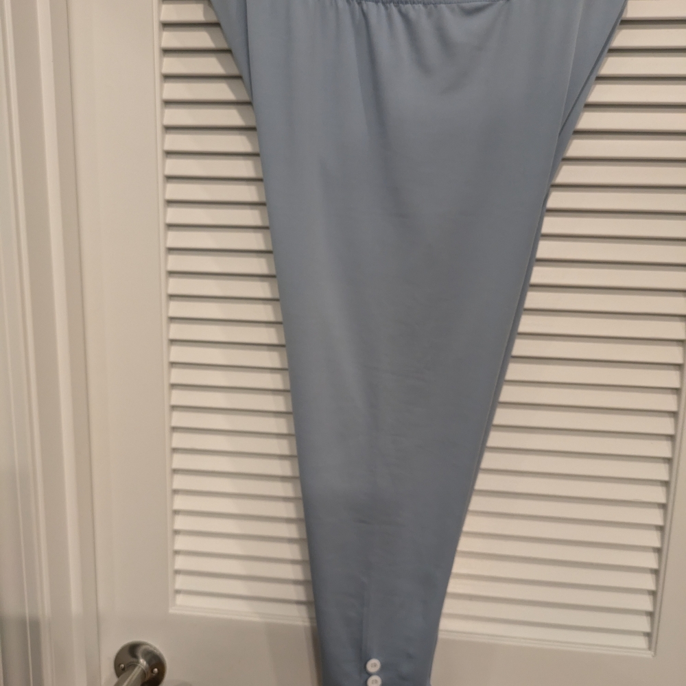 Silver Leggings Soft and Tapered Design Size XXL - Picture 2 of 2
